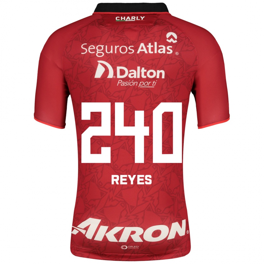 Kinderen Óscar Reyes #240 Rood Uitshirt Uittenue 2023/24 T-Shirt