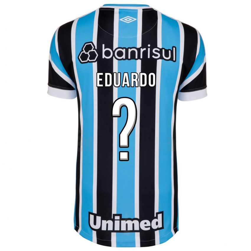 Heren Eduardo #0 Blauw Thuisshirt Thuistenue 2023/24 T-Shirt