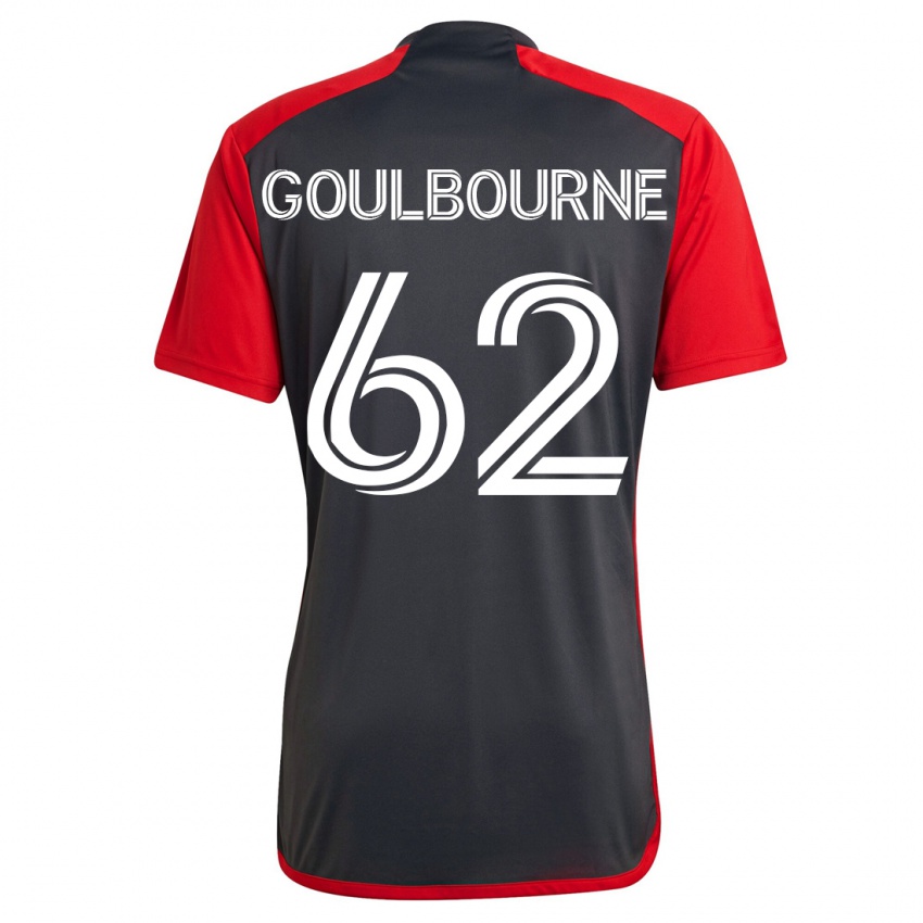 Heren Rohan Goulbourne #62 Grijs Thuisshirt Thuistenue 2023/24 T-Shirt