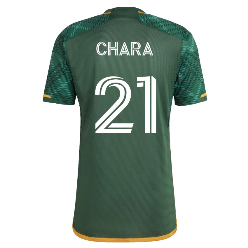Heren Diego Chará #21 Groente Thuisshirt Thuistenue 2023/24 T-Shirt
