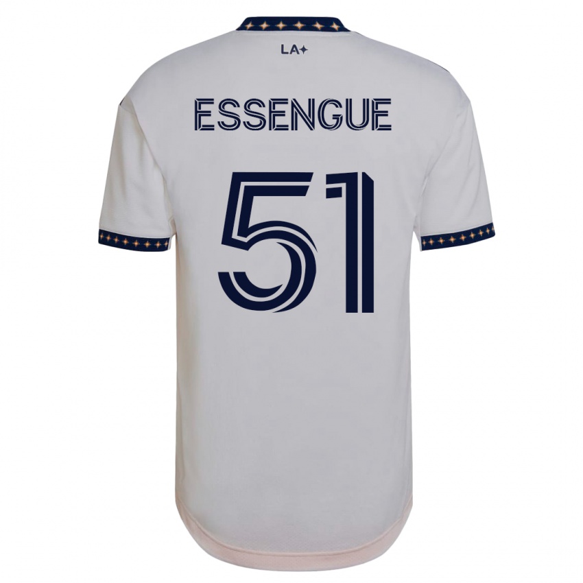 Heren Ascel Essengue #51 Wit Thuisshirt Thuistenue 2023/24 T-Shirt