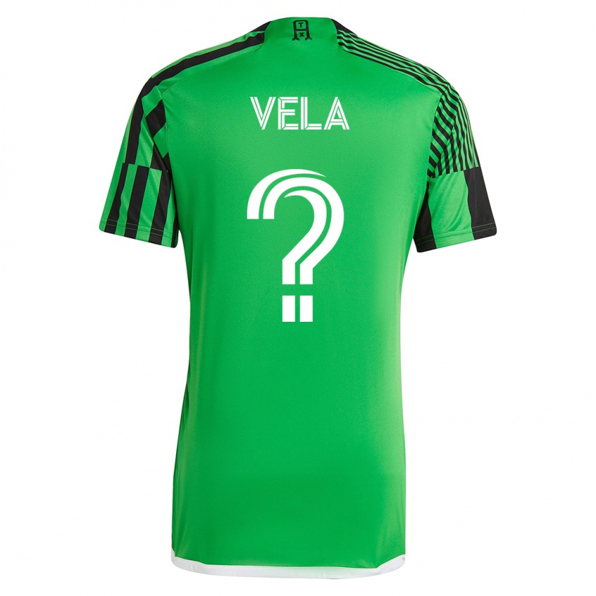 Heren Christo Vela #0 Groen Zwart Thuisshirt Thuistenue 2023/24 T-Shirt