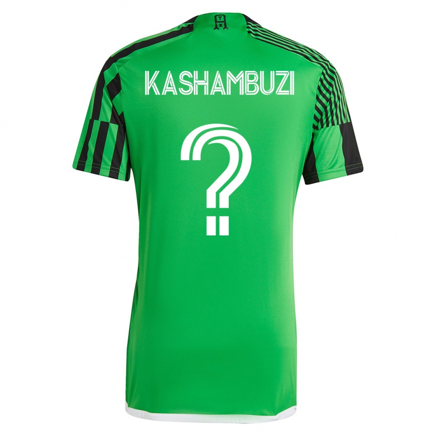 Heren Nick Kashambuzi #0 Groen Zwart Thuisshirt Thuistenue 2023/24 T-Shirt