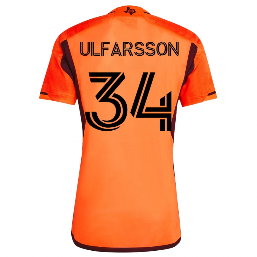 Heren Thor Úlfarsson #34 Oranje Thuisshirt Thuistenue 2023/24 T-Shirt