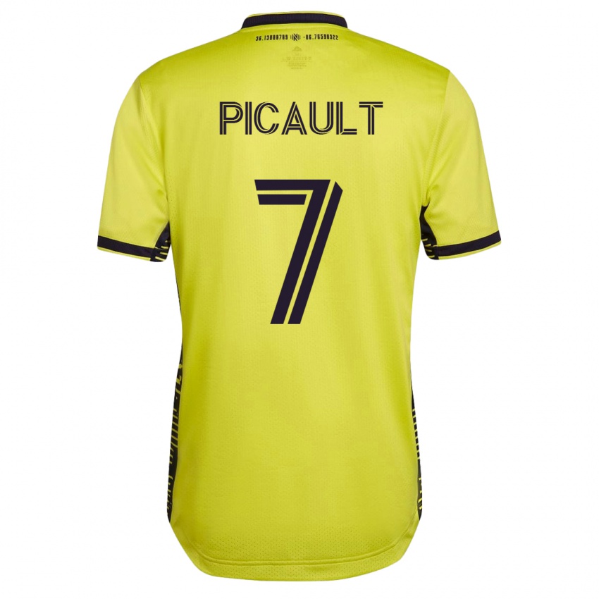 Heren Fafà Picault #7 Geel Thuisshirt Thuistenue 2023/24 T-Shirt
