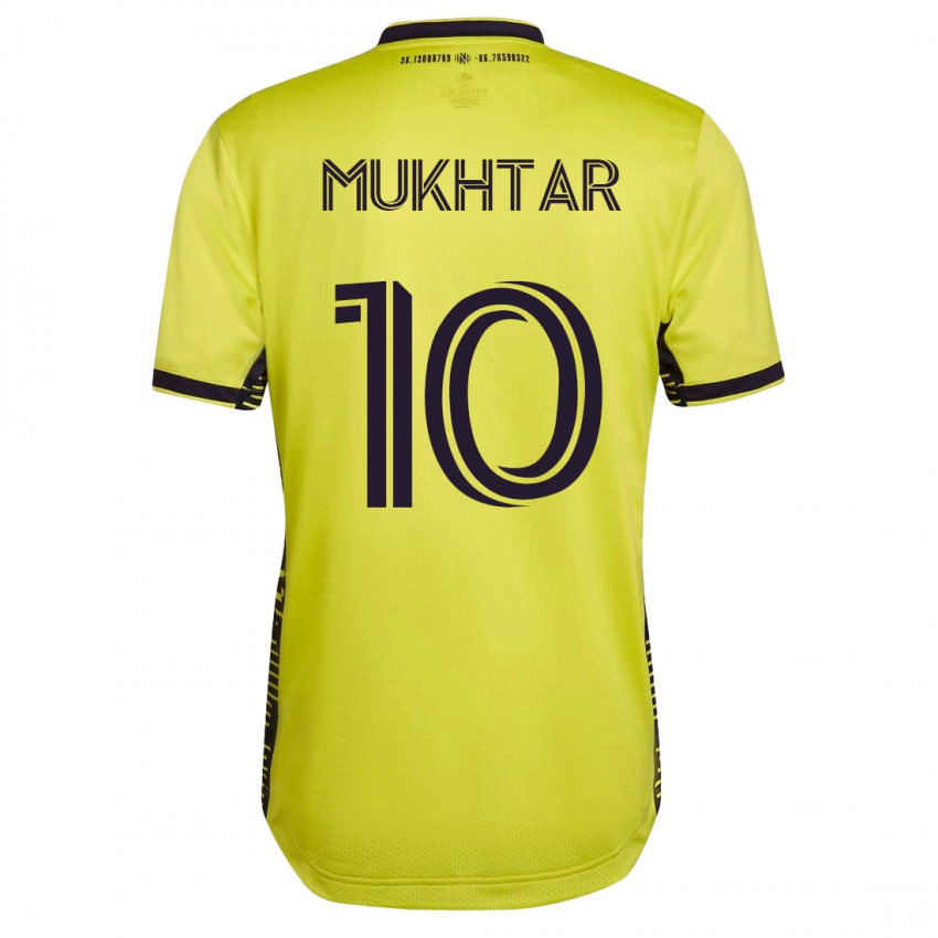Heren Hany Mukhtar #10 Geel Thuisshirt Thuistenue 2023/24 T-Shirt