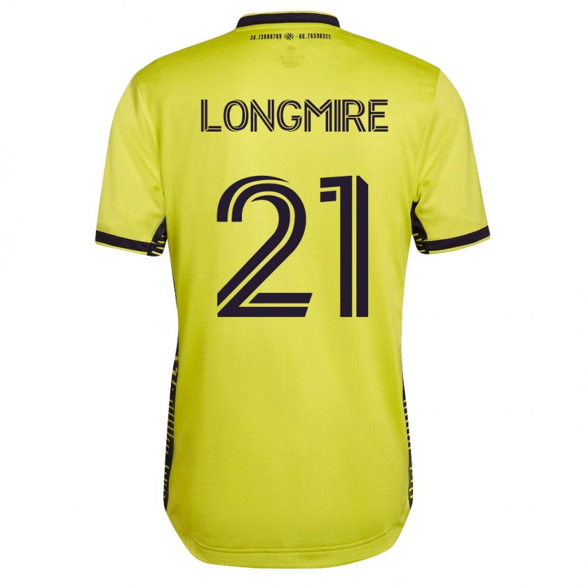 Heren Ahmed Longmire #21 Geel Thuisshirt Thuistenue 2023/24 T-Shirt