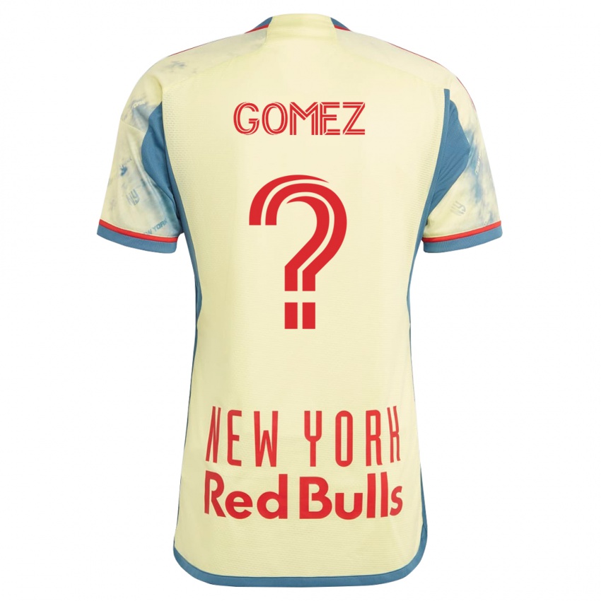 Heren Alex Gomez #0 Geel Thuisshirt Thuistenue 2023/24 T-Shirt