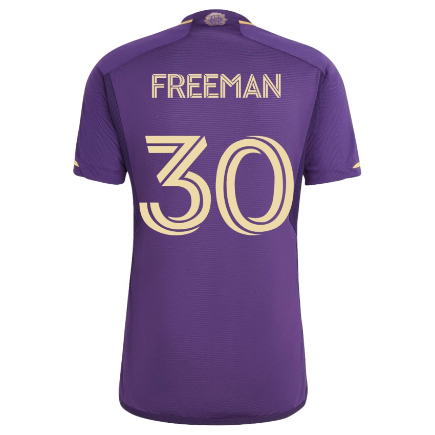 Heren Alex Freeman #30 Viooltje Thuisshirt Thuistenue 2023/24 T-Shirt