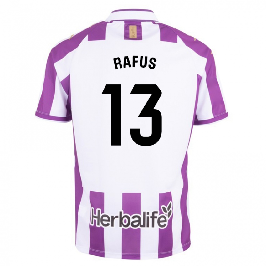 Heren Arnau Rafus #13 Paars Thuisshirt Thuistenue 2023/24 T-Shirt
