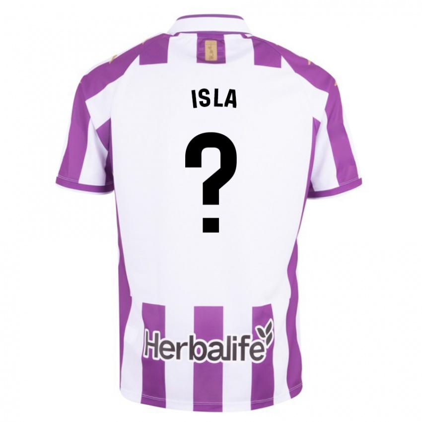 Heren Cristian Isla #0 Paars Thuisshirt Thuistenue 2023/24 T-Shirt
