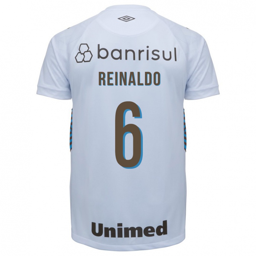 Heren Reinaldo #6 Wit Uitshirt Uittenue 2023/24 T-Shirt