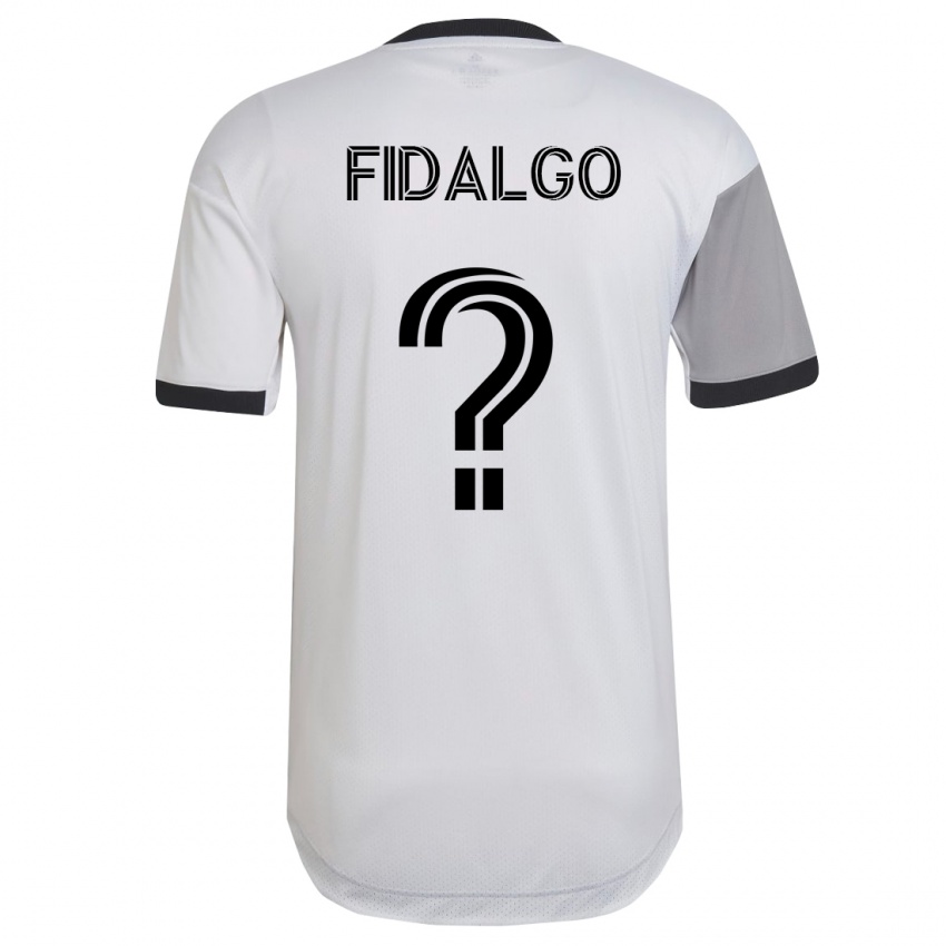 Heren James Fidalgo #0 Wit Uitshirt Uittenue 2023/24 T-Shirt