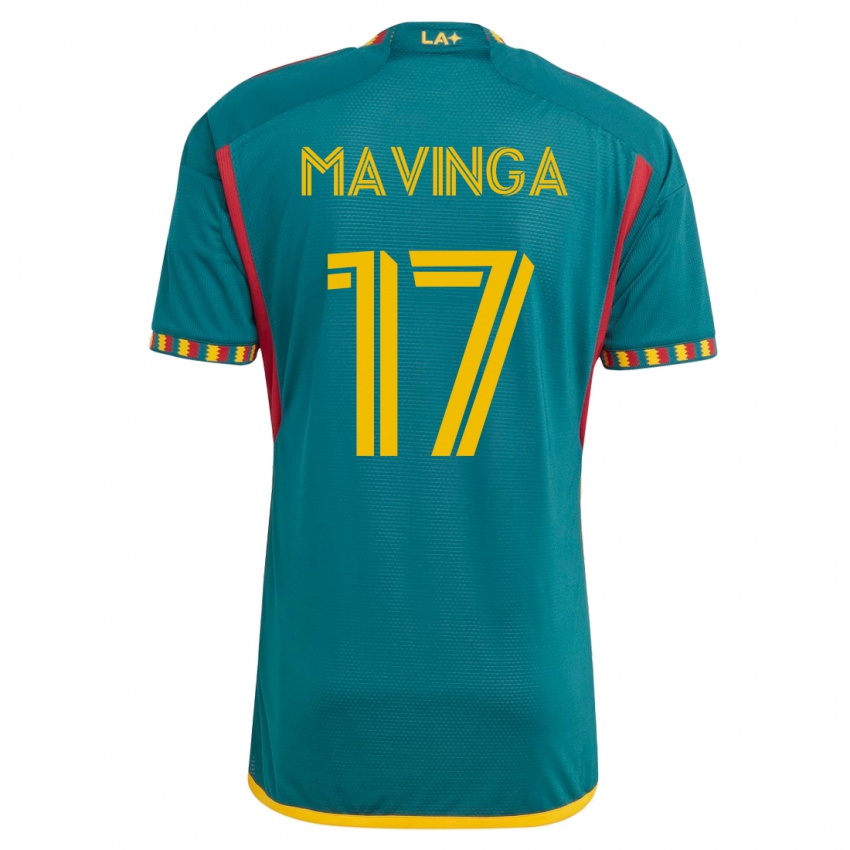Heren Chris Mavinga #17 Groente Uitshirt Uittenue 2023/24 T-Shirt