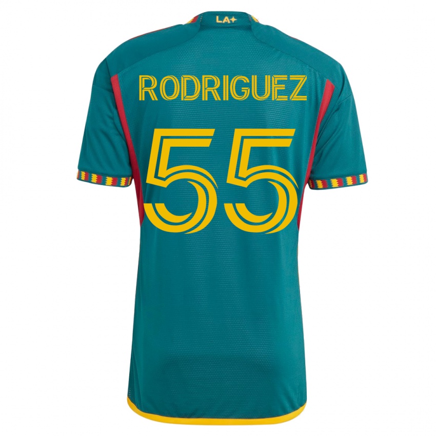 Heren Diego Rodriguez #55 Groente Uitshirt Uittenue 2023/24 T-Shirt