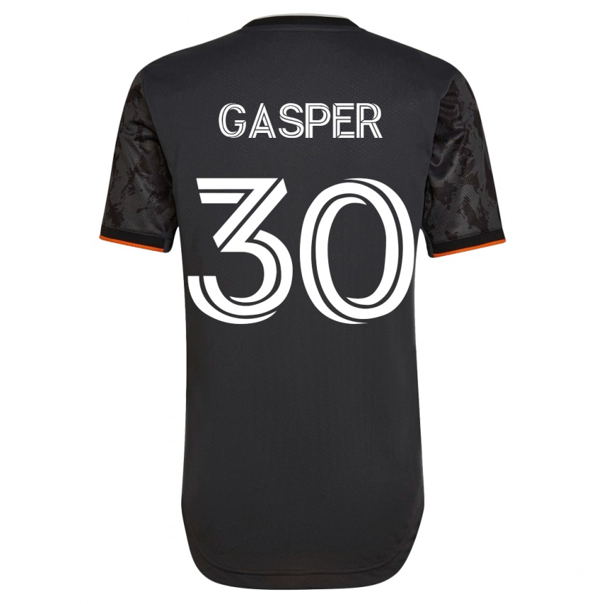 Heren Chase Gasper #30 Zwart Uitshirt Uittenue 2023/24 T-Shirt