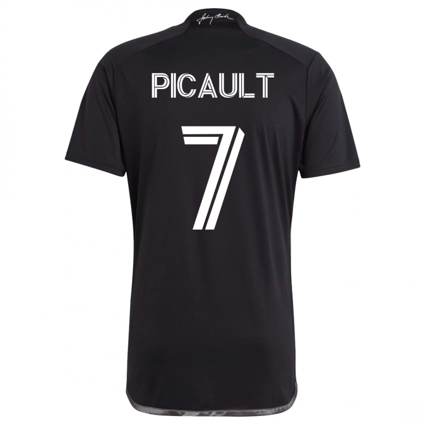 Heren Fafà Picault #7 Zwart Uitshirt Uittenue 2023/24 T-Shirt