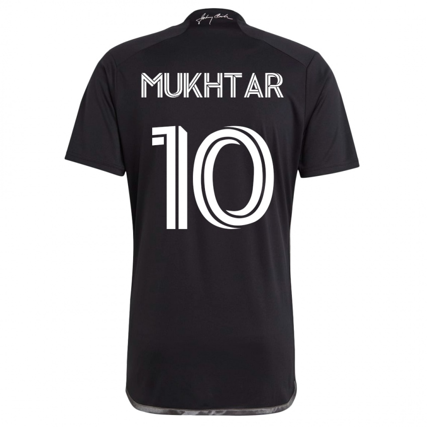 Heren Hany Mukhtar #10 Zwart Uitshirt Uittenue 2023/24 T-Shirt