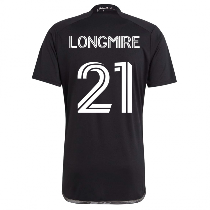 Heren Ahmed Longmire #21 Zwart Uitshirt Uittenue 2023/24 T-Shirt