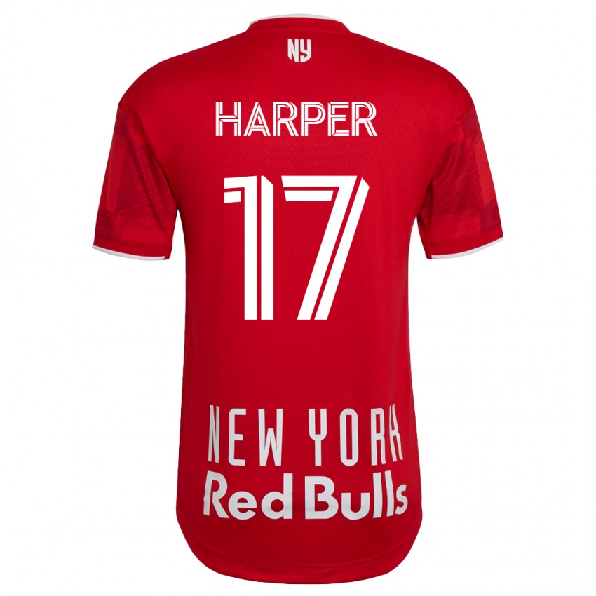 Heren Cameron Harper #17 Beige-Gouden Uitshirt Uittenue 2023/24 T-Shirt