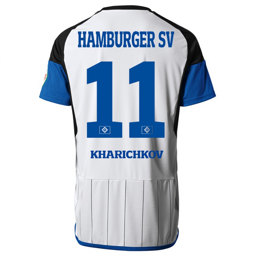 Dames Valentyn Kharichkov #11 Wit Thuisshirt Thuistenue 2023/24 T-Shirt