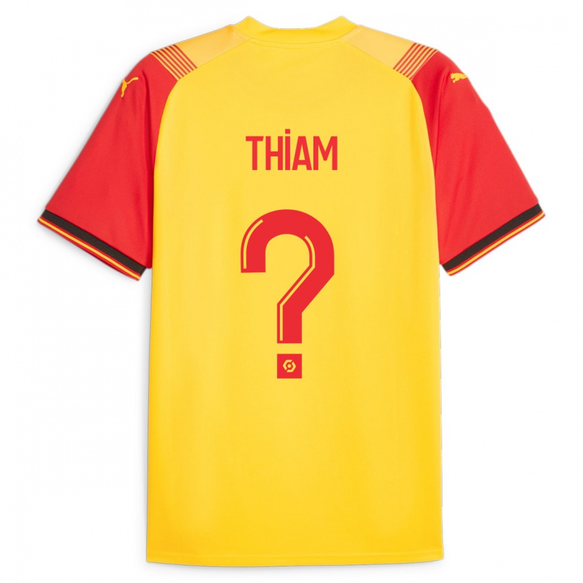 Dames Mamadou Thiam #0 Geel Thuisshirt Thuistenue 2023/24 T-Shirt