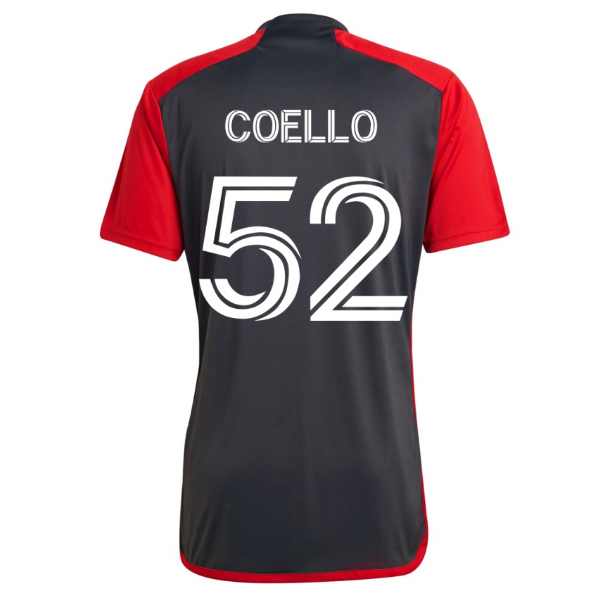 Dames Alonso Coello #52 Grijs Thuisshirt Thuistenue 2023/24 T-Shirt