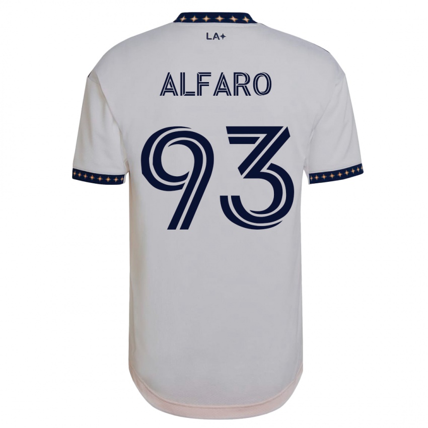 Dames Tony Alfaro #93 Wit Thuisshirt Thuistenue 2023/24 T-Shirt