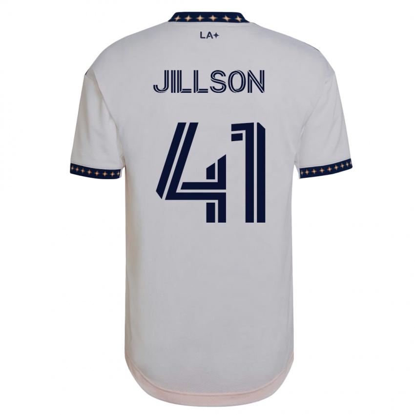 Dames Simon Jillson #41 Wit Thuisshirt Thuistenue 2023/24 T-Shirt