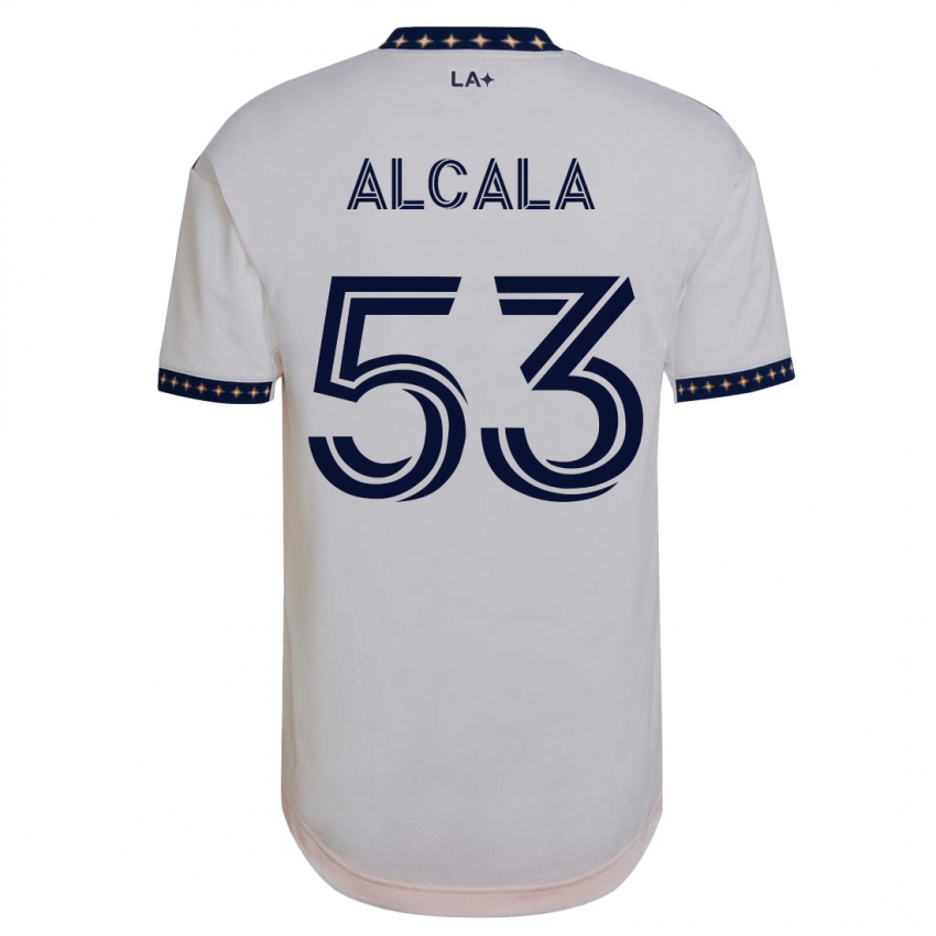 Dames Álex Alcalá #53 Wit Thuisshirt Thuistenue 2023/24 T-Shirt