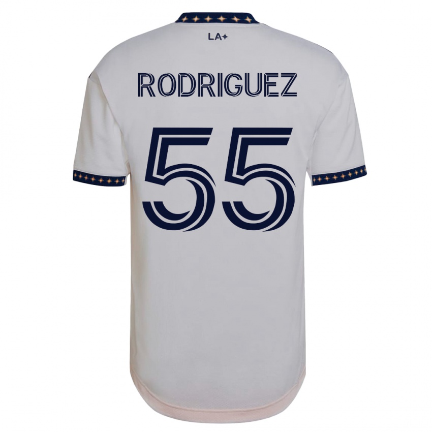 Dames Diego Rodriguez #55 Wit Thuisshirt Thuistenue 2023/24 T-Shirt