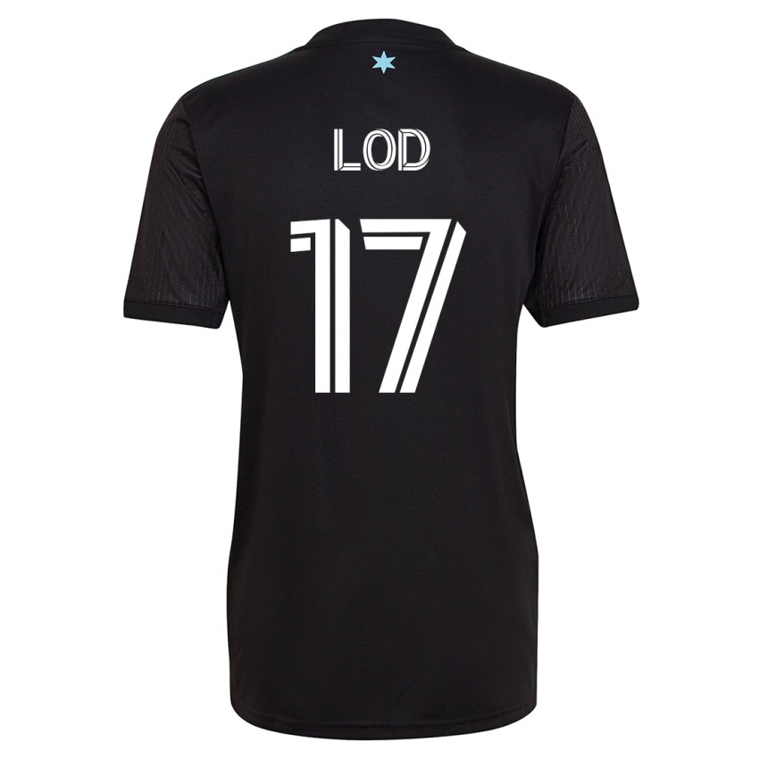 Dames Robin Lod #17 Zwart Thuisshirt Thuistenue 2023/24 T-Shirt