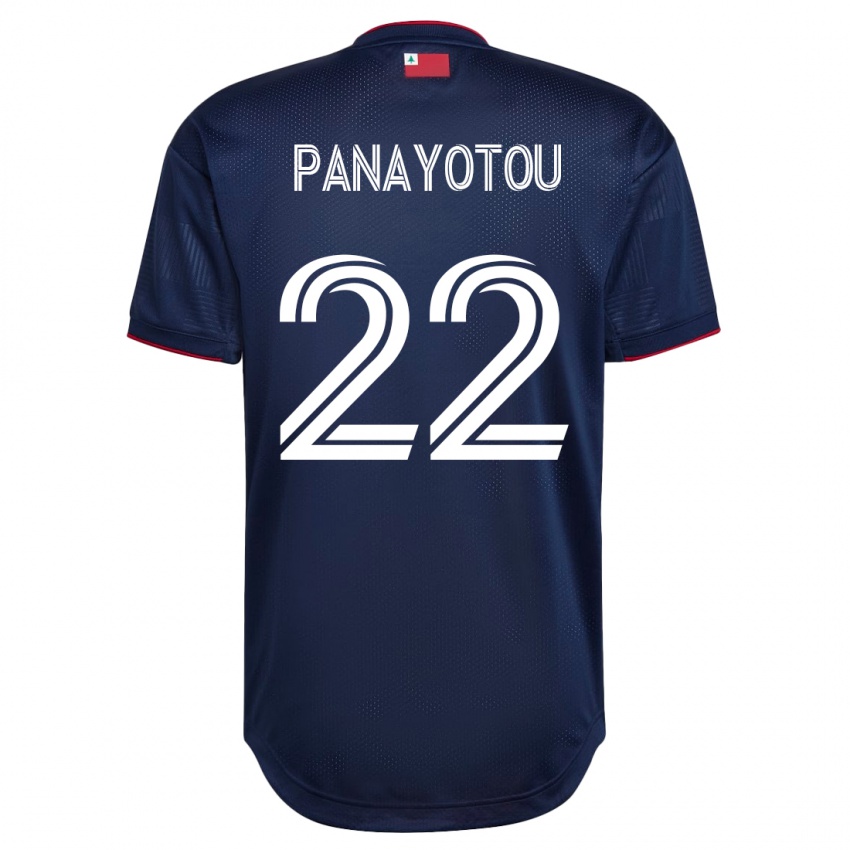 Dames Jack Panayotou #22 Marine Thuisshirt Thuistenue 2023/24 T-Shirt