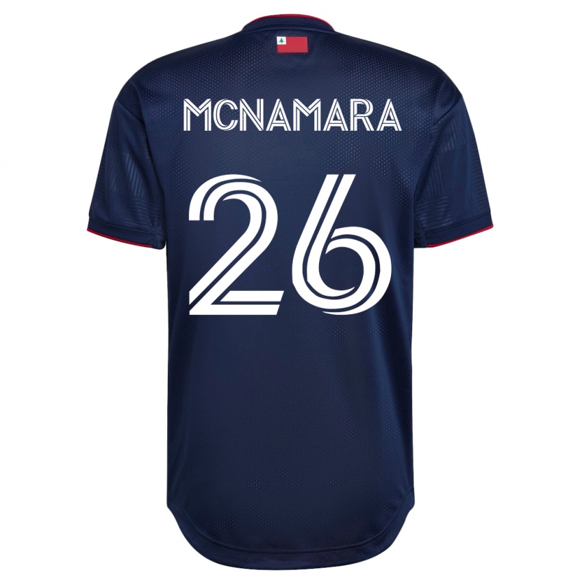 Dames Tommy Mcnamara #26 Marine Thuisshirt Thuistenue 2023/24 T-Shirt
