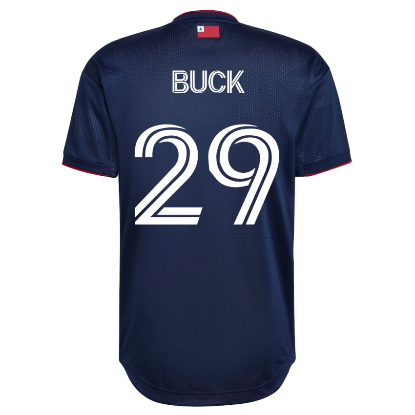 Dames Noel Buck #29 Marine Thuisshirt Thuistenue 2023/24 T-Shirt