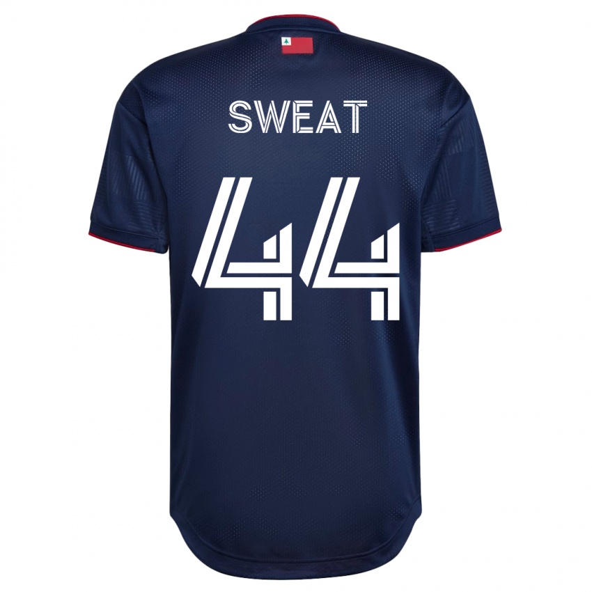 Dames Ben Sweat #44 Marine Thuisshirt Thuistenue 2023/24 T-Shirt