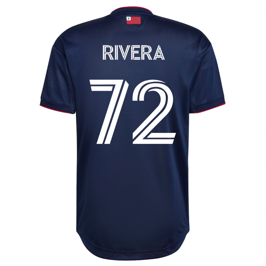 Dames Damián Rivera #72 Marine Thuisshirt Thuistenue 2023/24 T-Shirt