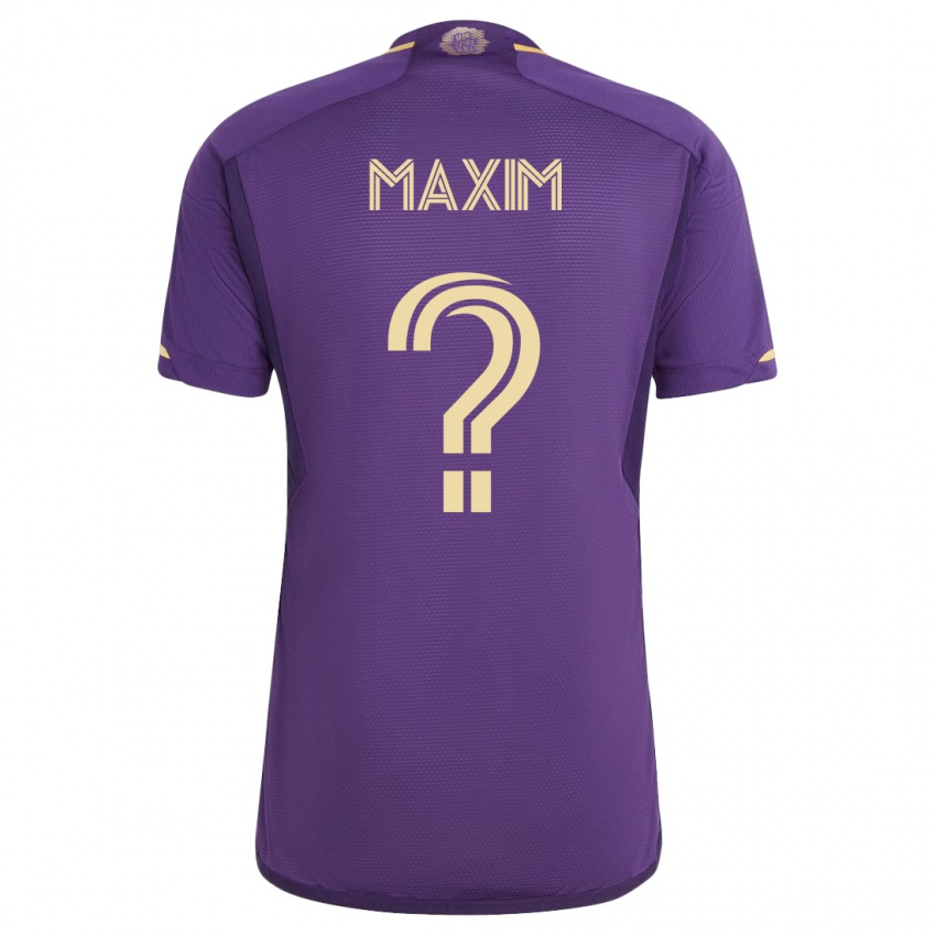 Dames Luca Maxim #0 Viooltje Thuisshirt Thuistenue 2023/24 T-Shirt