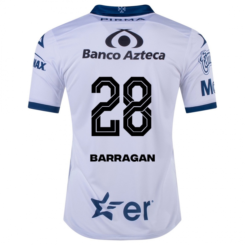 Dames Martín Barragán #28 Wit Thuisshirt Thuistenue 2023/24 T-Shirt