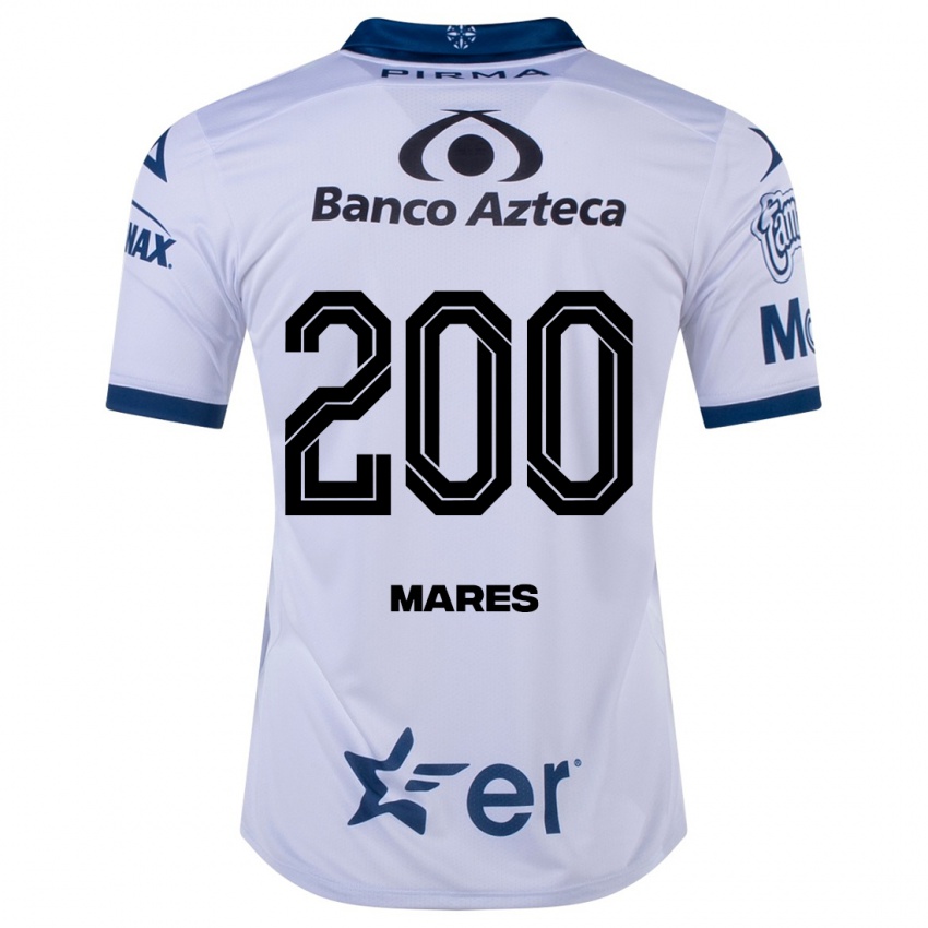 Dames Cristian Mares #200 Wit Thuisshirt Thuistenue 2023/24 T-Shirt