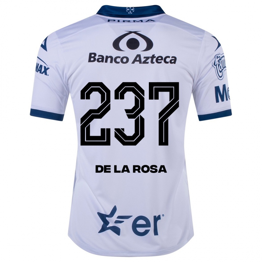 Dames Álvaro De La Rosa #237 Wit Thuisshirt Thuistenue 2023/24 T-Shirt