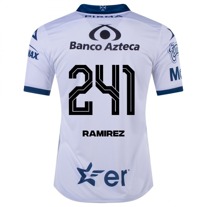 Dames Eduardo Ramírez #241 Wit Thuisshirt Thuistenue 2023/24 T-Shirt