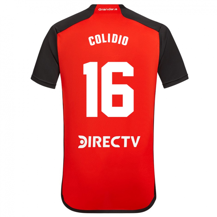 Dames Facundo Colidio #16 Rood Uitshirt Uittenue 2023/24 T-Shirt