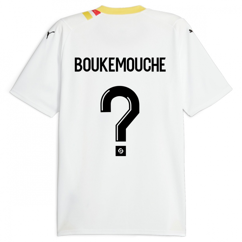 Dames Amine Boukemouche #0 Zwart Uitshirt Uittenue 2023/24 T-Shirt