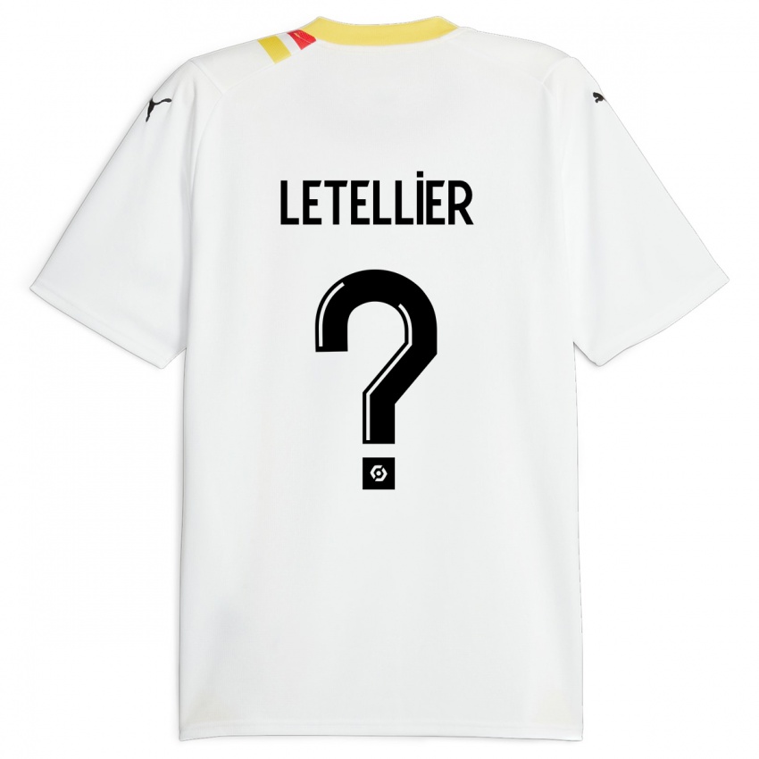 Dames Trévor Letellier #0 Zwart Uitshirt Uittenue 2023/24 T-Shirt