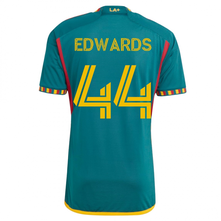 Dames Raheem Edwards #44 Groente Uitshirt Uittenue 2023/24 T-Shirt