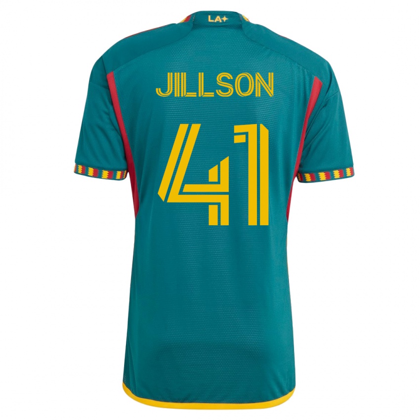 Dames Simon Jillson #41 Groente Uitshirt Uittenue 2023/24 T-Shirt