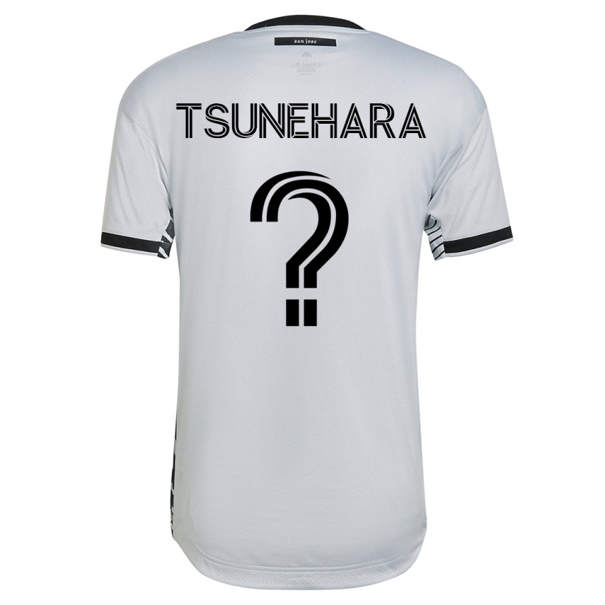 Dames Roka Tsunehara #0 Wit Uitshirt Uittenue 2023/24 T-Shirt
