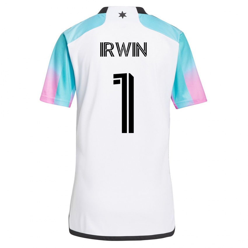 Dames Clint Irwin #1 Wit Uitshirt Uittenue 2023/24 T-Shirt