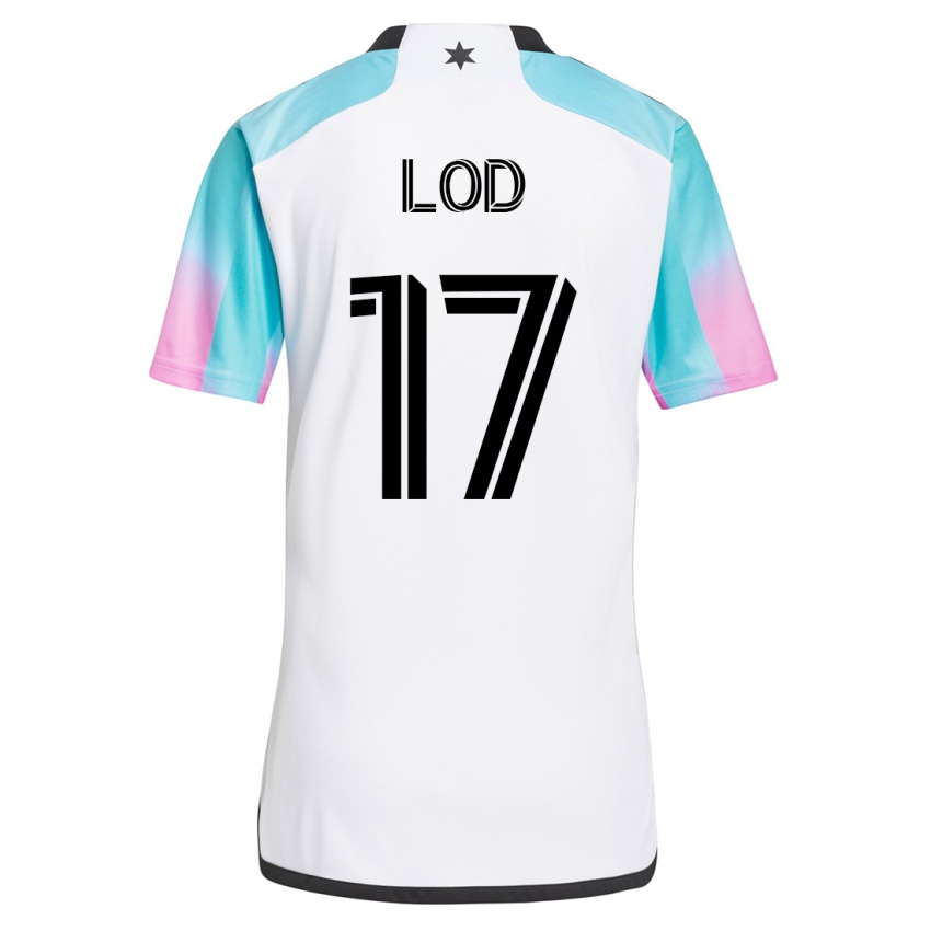 Dames Robin Lod #17 Wit Uitshirt Uittenue 2023/24 T-Shirt